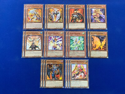 Yu-Gi-Oh! - Joey Wheeler's Complete Phoenix Gearfried Fire Warrior Gemini  Deck
