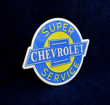 Letrero Chevrolet Camión Hecho En EE. UU. – El Toque Rudo Y Americano Para Tu Garaje O Man Cave