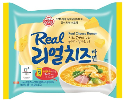 Korean Instant Food Ottogi Real Cheese Ramen Liquid Sauce Noodle