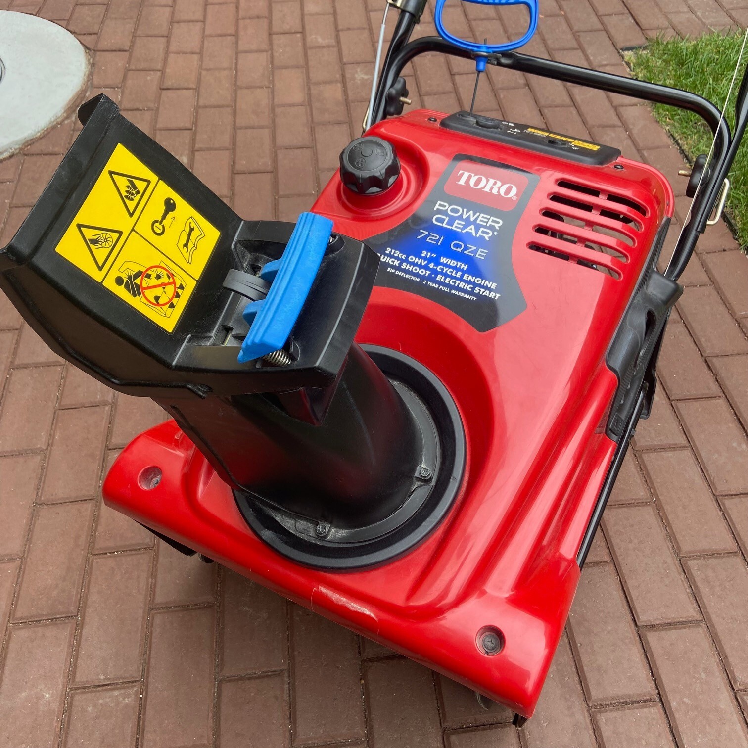 Toro 721 QZE electric start eBay