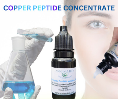 Copper Peptide Concentrate Solution Anti-wrinkle, Anti-ageing, Collagen building
