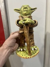 Stacy Lambert Star War Yoda Star Wars Character.    Nice   Signed N.C Potter