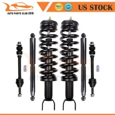 Front Rear Strut Shock Suspension Assembly Sway Bar For 2006-2008 Dodge Ram 1500