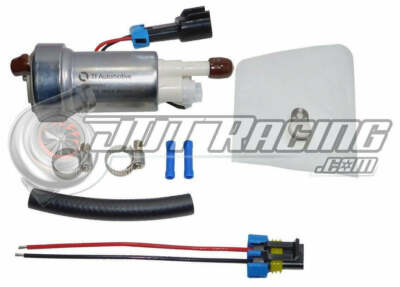 Genuine Walbro/TI Auto F90000267 450LPH E85 Racing Fuel Pump w/ Installation Kit