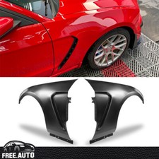 Side Fenders Fits 10-12 Ford Mustang Gt500 13-14 Gt Gt500 V6 Gt350 Style 2pcs