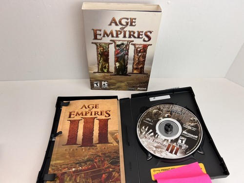 Age of Empires III PC Spiel Lot Asian Dynasties The War Chiefs Gold Edition - Bild 11 von 11