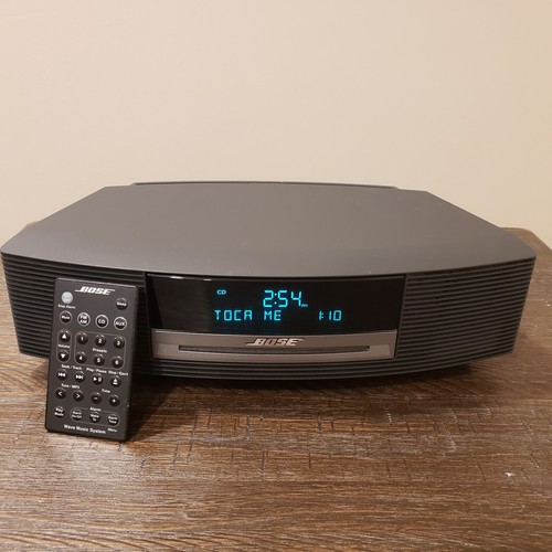Bose Wave Music System AM/FM CD Player Clock Radio+ Remote AWRCC1 Mint ...