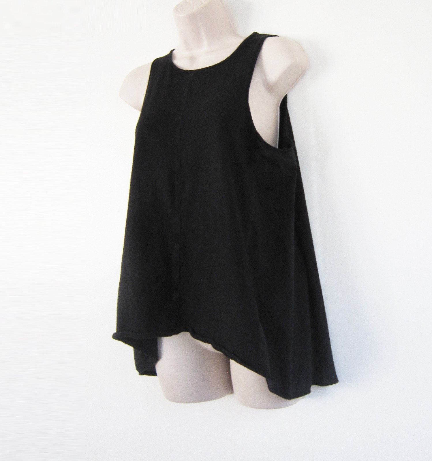 Madewell Split Back Contrast Panels Sleeveless Bl… - image 2