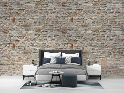 3D Pattern Brick Retro Self-adhesive Removable Wallpaper Murals Wall 364