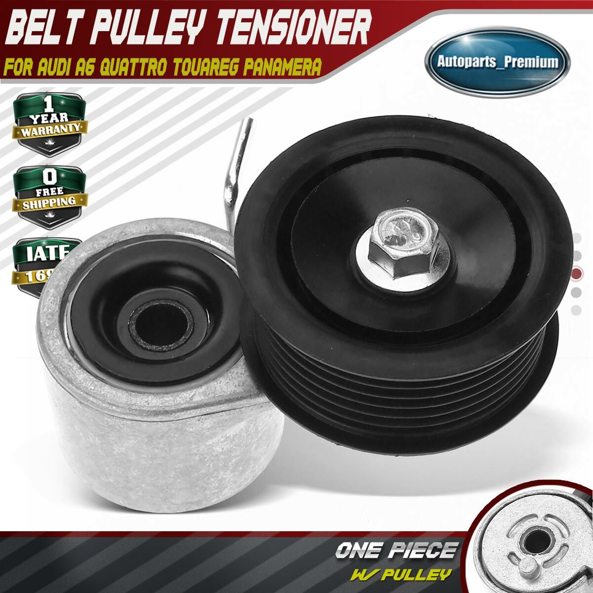 High-Quality Belt Tensioner Assembly for Audi A6 A7 SQ5 VW Touareg Porsche Cayenne Panamera 2011-2016-image