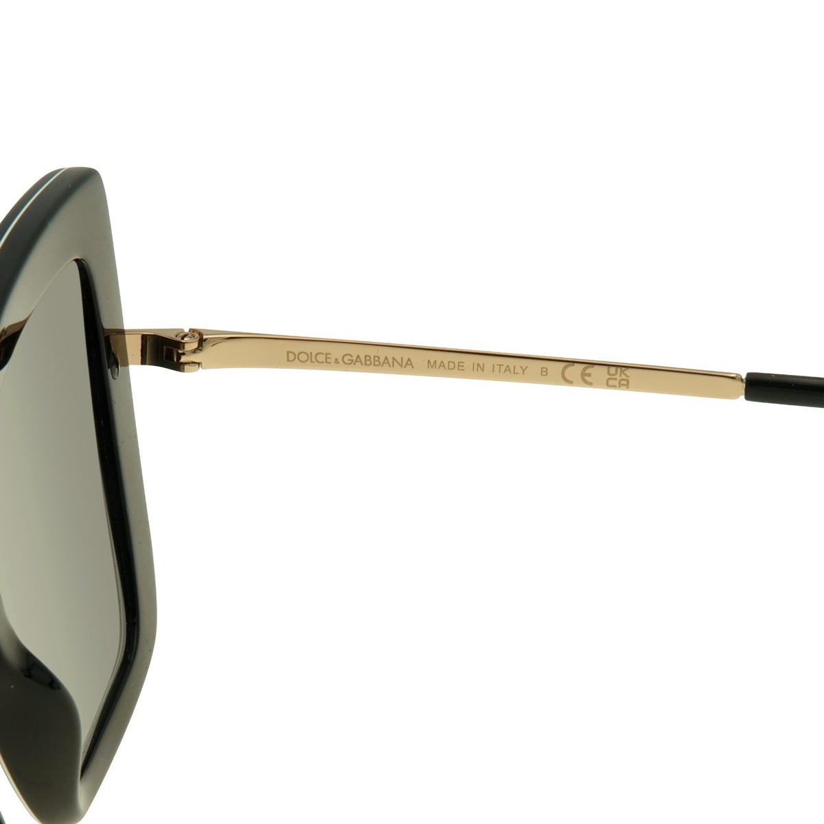 サングラス DOLCE & GABBANA Woman Sunglasses Black 1 0DG4373 32888G Dolce&Gabbana DG4373 XL (52 - 21) with Grey lenses and Black