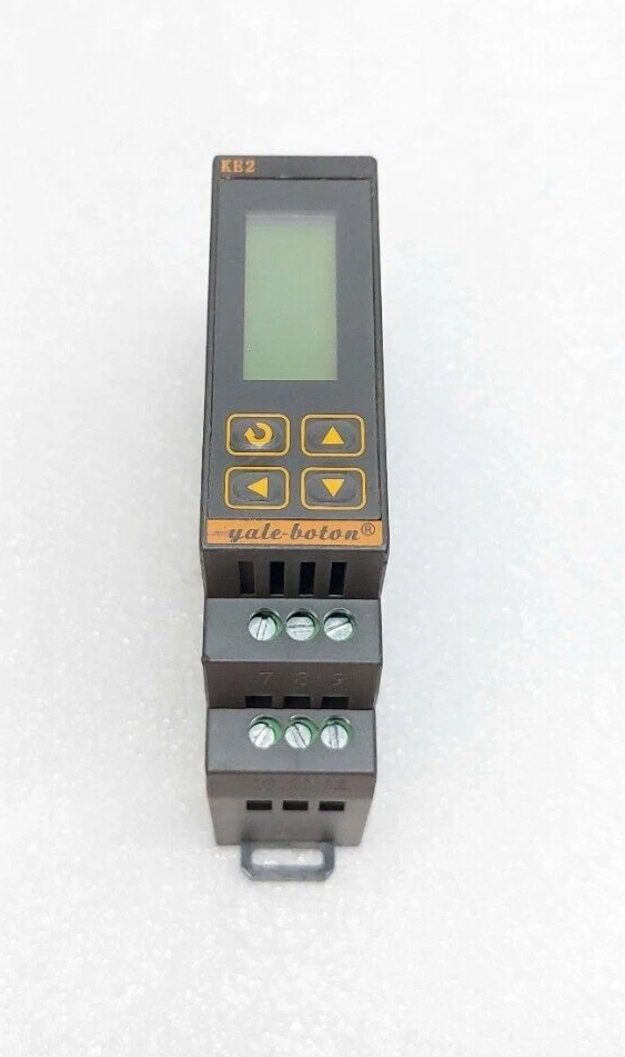 KE2L-Z-RS4R2 ELECTRICIYT TRANSMITER YALE-BOTON DC 24V+5% RS485 USED KE2L - Image 4 of 4
