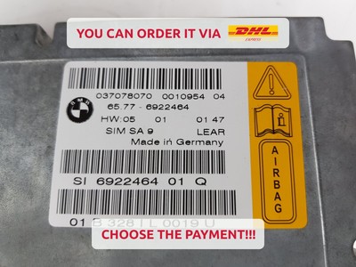 ✓✓✓7 SERIES E65 E66 E67 Safety information module 6922464 | eBay 