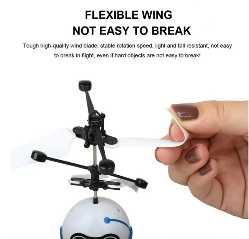 Juguete de control remoto de vuelo de inducción RC - Vehículo de inducción Spaceman Foto 3 de 4