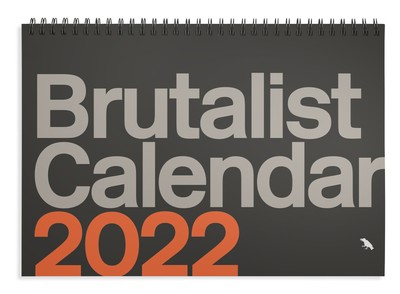Brutalist Calendar 2022, Blue Crow Media, 9781912018888 | Ebay