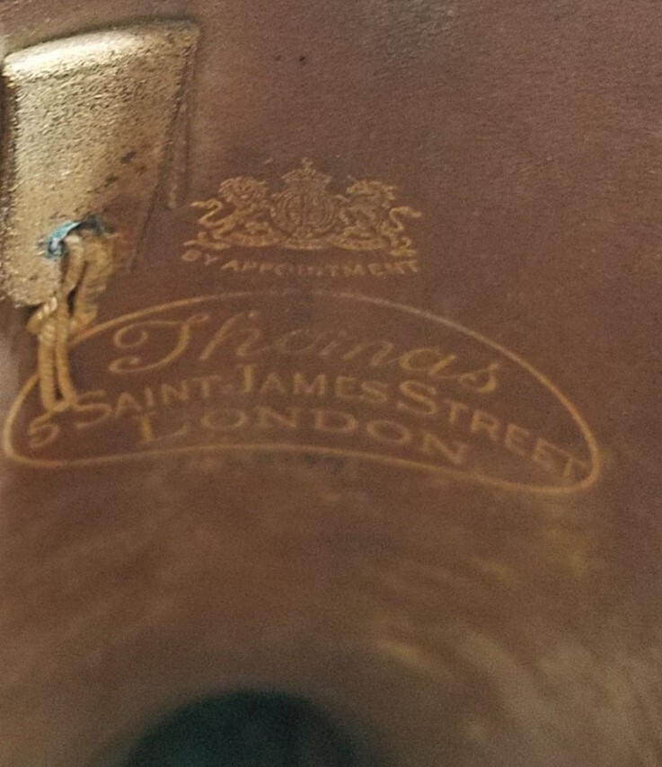Thomas 5 Saint James Street London Leather Riding Boots