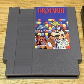 Dr. Mario Nintendo Entertainment System NES 1985 Game ￼Cartridge Sleeve Works