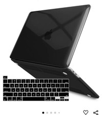 2in1 Color Hard Case Keyboard Cover For Macbook pro 16 Clear