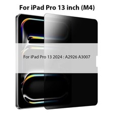 Tempered Glass Screen Protector Privacy Anti-Spy iPad Pro 14,Air 11,Pro 11 2024