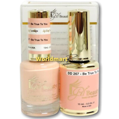 IGel Beauty Gel Nail Polish 0.5oz Gel Color DUO DD267- BE TRUE TO YOU