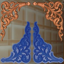 Negativform Gießform Mould Engel junge Relief Silikon Herz Stuck (273)