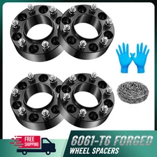 4PCS 6x5.5 Wheel Spacers Hub Centric 2" Inch For 2021-2023 Ford Bronco 93.1mm cb