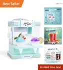 Snow Cone Maker Machine - Aqua Table-Top Ice Shaver Makes 20 Icy Treats