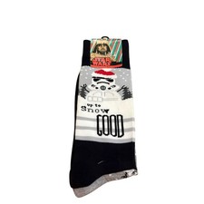Star Wars Storm Trooper Christmas Socks 2pk Size 10-13