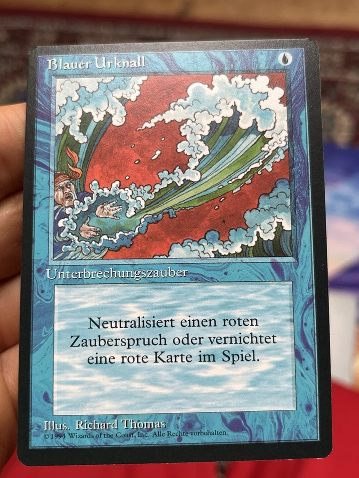 4x German FBB • Blue Elemental Blast • Pack Fresh • Mtg (1767) - Image 2 of 4