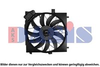 AKS Dasis LüFter MotorküHlung MotorlüFter KüHlerlüFter 128096N