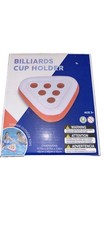 Billiards Drink Cup Holder Pool Float Summer Outdoor Toys Triangle New In Box