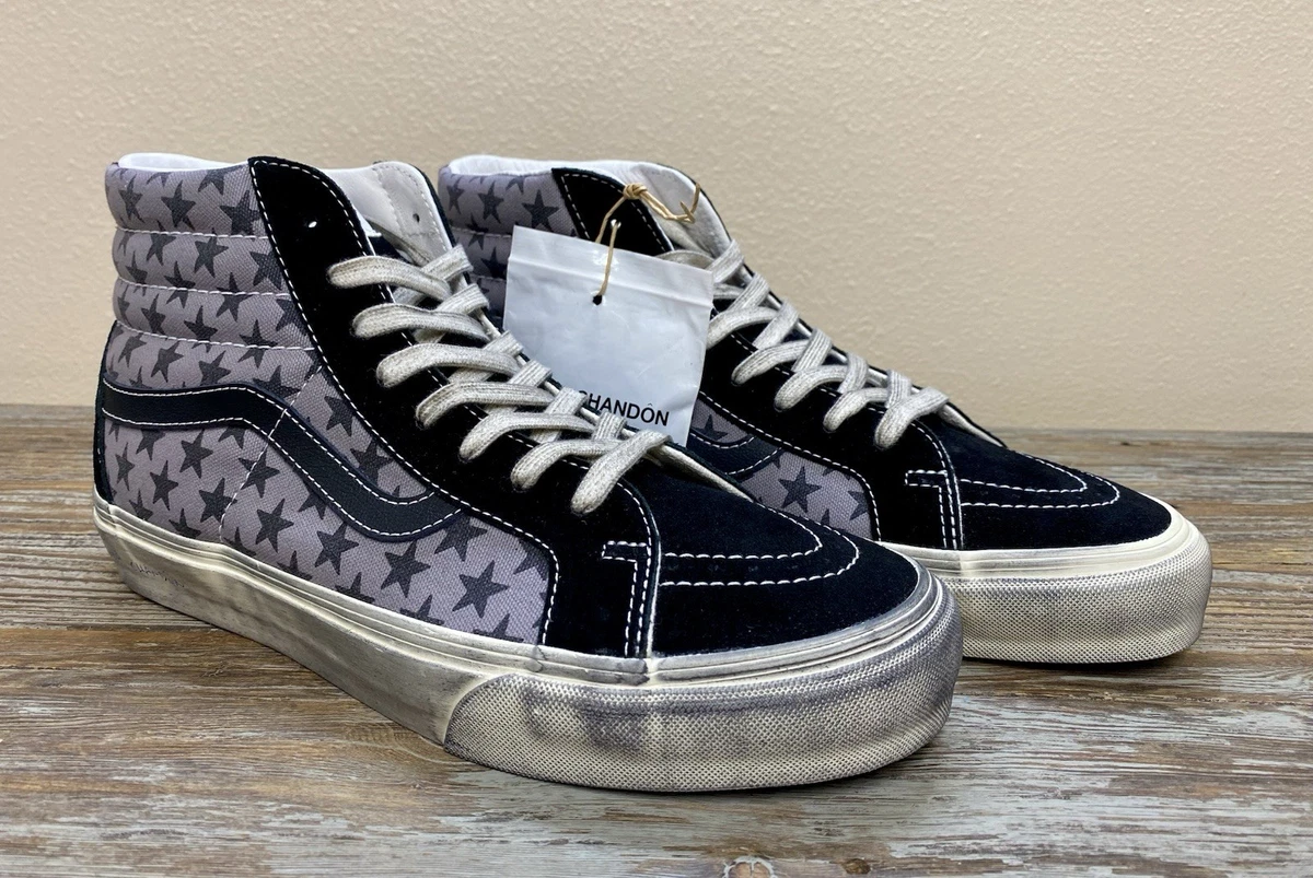 VANS Sk8-Hi Reissue Mens Sz 10 Charcoal Gray True White High Top Athletic Shoes Vans | Sk8-Hi True White Classics Shoe main image 2