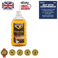 500ml Teak Oil – Restore & Protect Hardwood Furniture with Easy Application 26.28 per litre