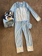 Bluey Classic Halloween Costume Jumpsuit Disney Kids 6-6x complete