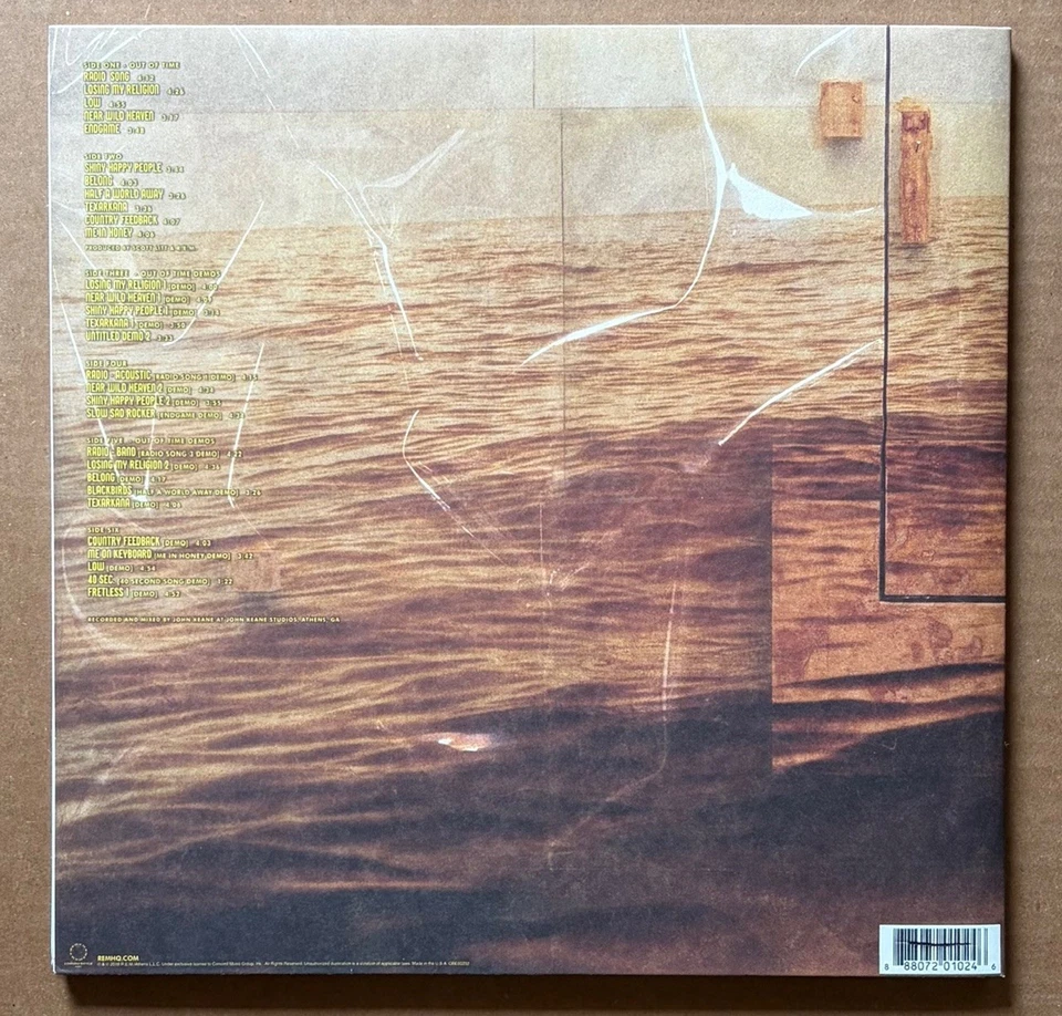 R.E.M. – Out Of Time RARE 3X reissue 180-gram 25th Anniversary vinyl LP '16 - Image 3 of 3