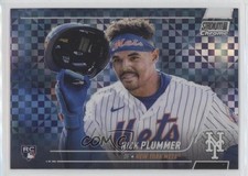 2022 Topps Stadium Club Chrome Updates X-Fractor Nick Plummer #340 09j5