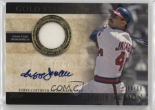 2012 Topps Gold Standard Auto Relics 1/10 Reggie Jackson #GSAR-RJ Auto HOF 05bt