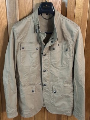 Belstaff Atworth Field Jacket Gr. 50 Beige Tan Safari Jacke NEU UVP 520 