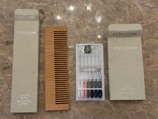 L'occitane En Provence Travel Sewing Kit and Wooden Comb