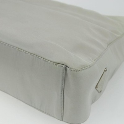 PRADA Hand Bag Nylon Baby Blue Clear Auth ti3873 | eBay
