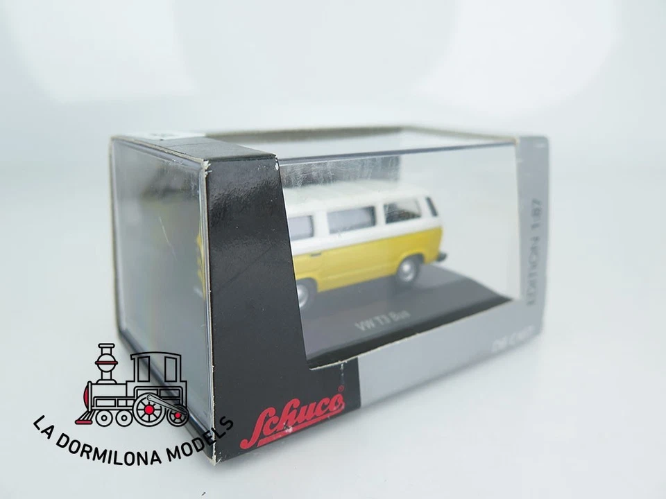 VR1481 H0 1:87 SCHUCO 45 256 1000 VolksWagen T1 BUS - OVP c92 - Imagen 2 de 4