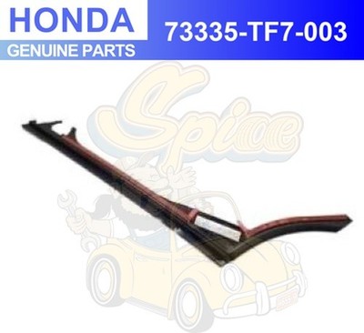 Original Honda Garnish Assembly R Front Corner Windshield 73335-TF7-003