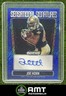 Joe Horn 2025 Panini Prizm Black 11/15 Sensational Auto Blue Shimmer FOTL Saints