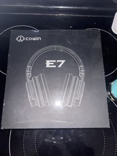 Cowin E7 Active Noise Cancelling Wireless Bluetooth Headphones - Black