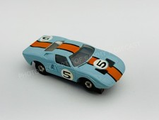 Aurora Thunderjet Tjet FORD GT40 - Tuff Ones Turquoise HO Slot Car 1472