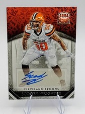 2016 Panini Preferred Crown Royale Rookie Autographs Scooby Wright III #20 AU,RC