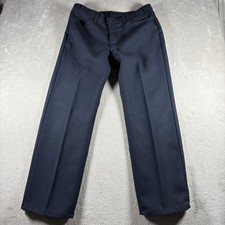 Vintage Levi's Western Dacron Pants Men  s 38x30 Blue USA 90s 238