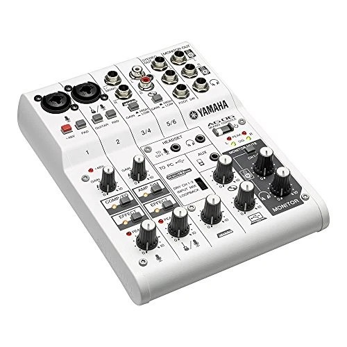 YAMAHA 6Channel Web Casting Mixer 2Channel USB Audio Interface AG06 Japan import - Image 2 of 4