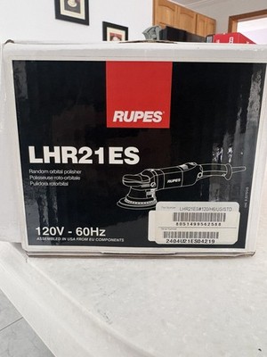 Used Once Rupes LHR21ES Big Foot RO Polisher   21mm Throw   Professional Dual