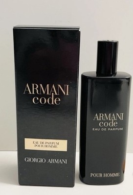 Giorgio Armani Armani Code Eau De Parfum Pour Homme 0.5 fl oz 15 mL SEALED